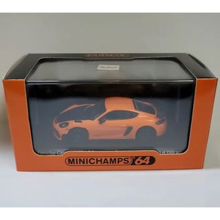 ピーエムエー(PMA)のPMA 1/64 ポルシェ ケイマン GT4 RS オレンジ ブラック 新品(ミニカー)