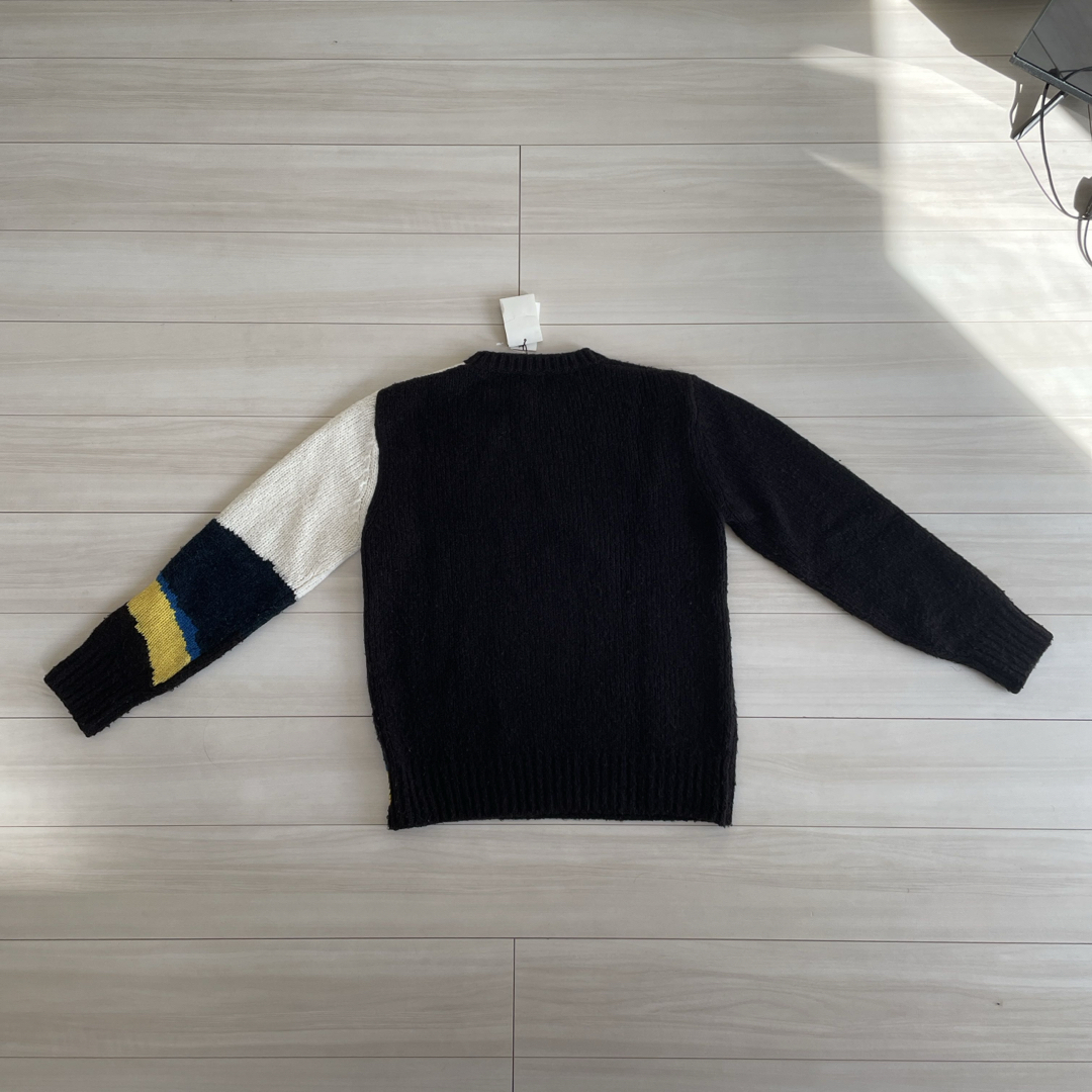 DRIES VAN NOTEN(ドリスヴァンノッテン)のDries Van Noten 21-22AW クルーネックニット美品 メンズのトップス(ニット/セーター)の商品写真