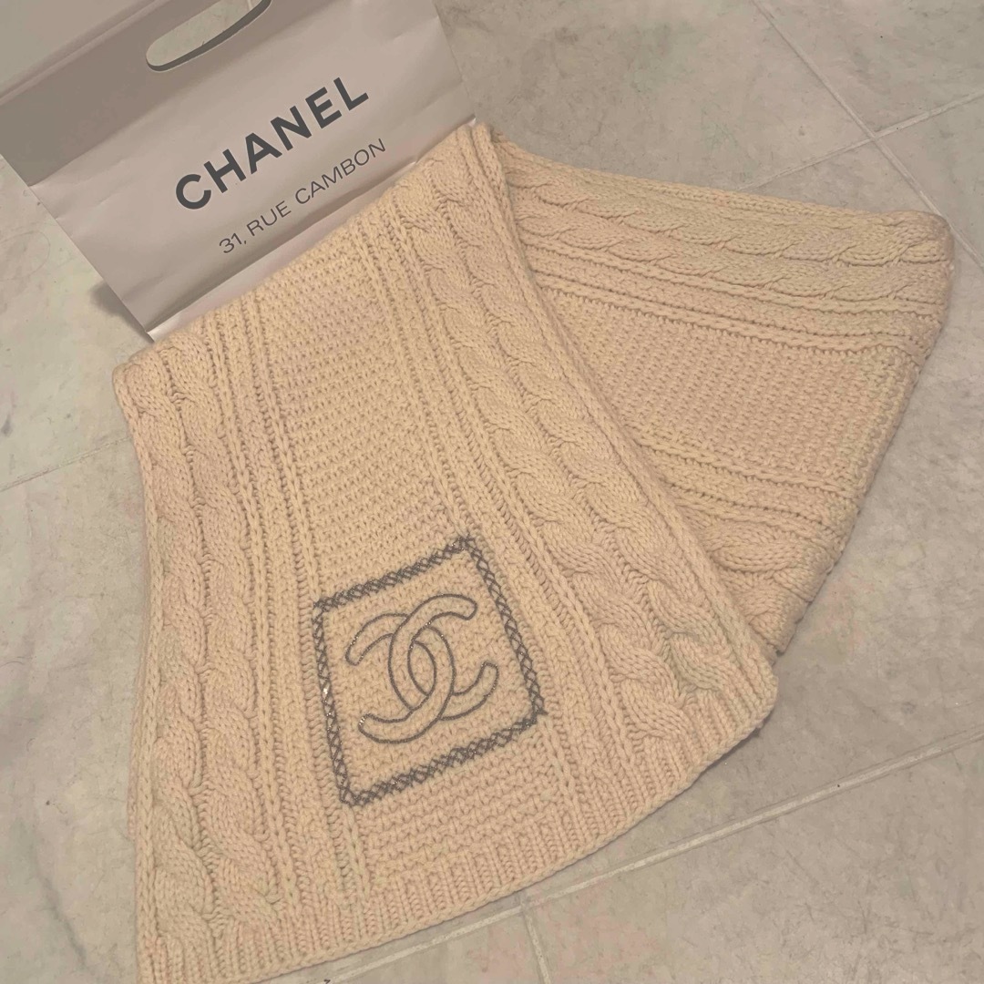 CHANEL(シャネル)のCHANEL シャネル マフラー   ハンドメイドのファッション小物(マフラー/ストール)の商品写真