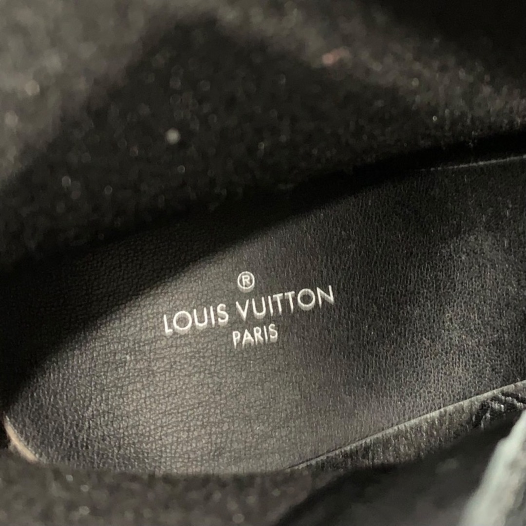 LOUIS VUITTON(ルイヴィトン)のルイヴィトン LOUIS VUITTON シルエットライン ブーツ ショートブーツ レインブーツ 靴 シューズ ラバー ブラック 黒 レディースの靴/シューズ(レインブーツ/長靴)の商品写真