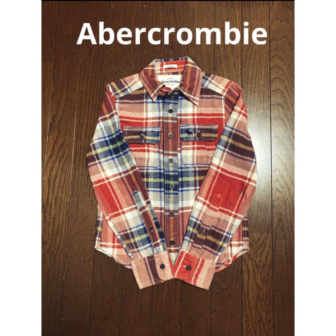 Abercrombie&Fitch(アバクロンビーアンドフィッチ)のAbercrombie &L.L.Beanキッズフランネルシャツ　チェック柄 キッズ/ベビー/マタニティのキッズ服男の子用(90cm~)(ブラウス)の商品写真