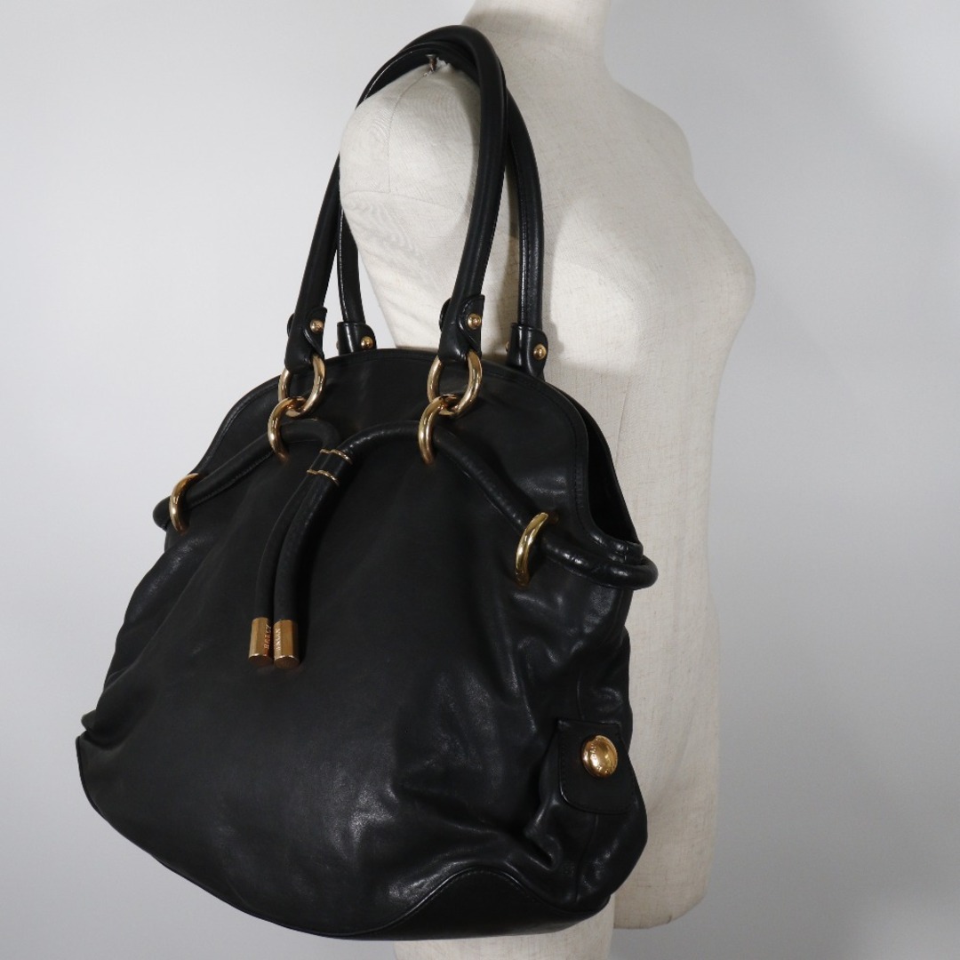 BALLY】バリー レザー 黒 レディース ショルダーバッグ BALLY】バリー レザー 黒 レディース ショルダーバッグ