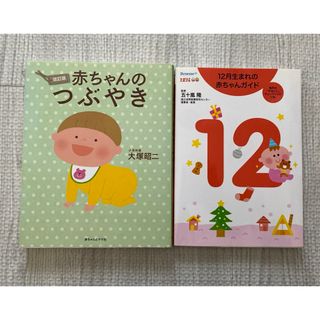 ベネッセ(Benesse)の１２月生まれの赤ちゃんガイド、赤ちゃんのつぶやき　2冊セット(結婚/出産/子育て)