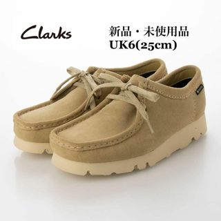 クラークス(Clarks)のClarks クラークス ワラビー ゴアテックス メープルスエード(スリッポン/モカシン)