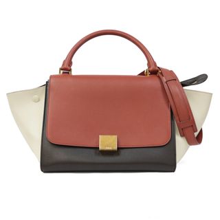 セリーヌ(celine)のセリーヌ CELINE トラペーズ ハンドバッグ マルチカラー レディース 中古(ハンドバッグ)