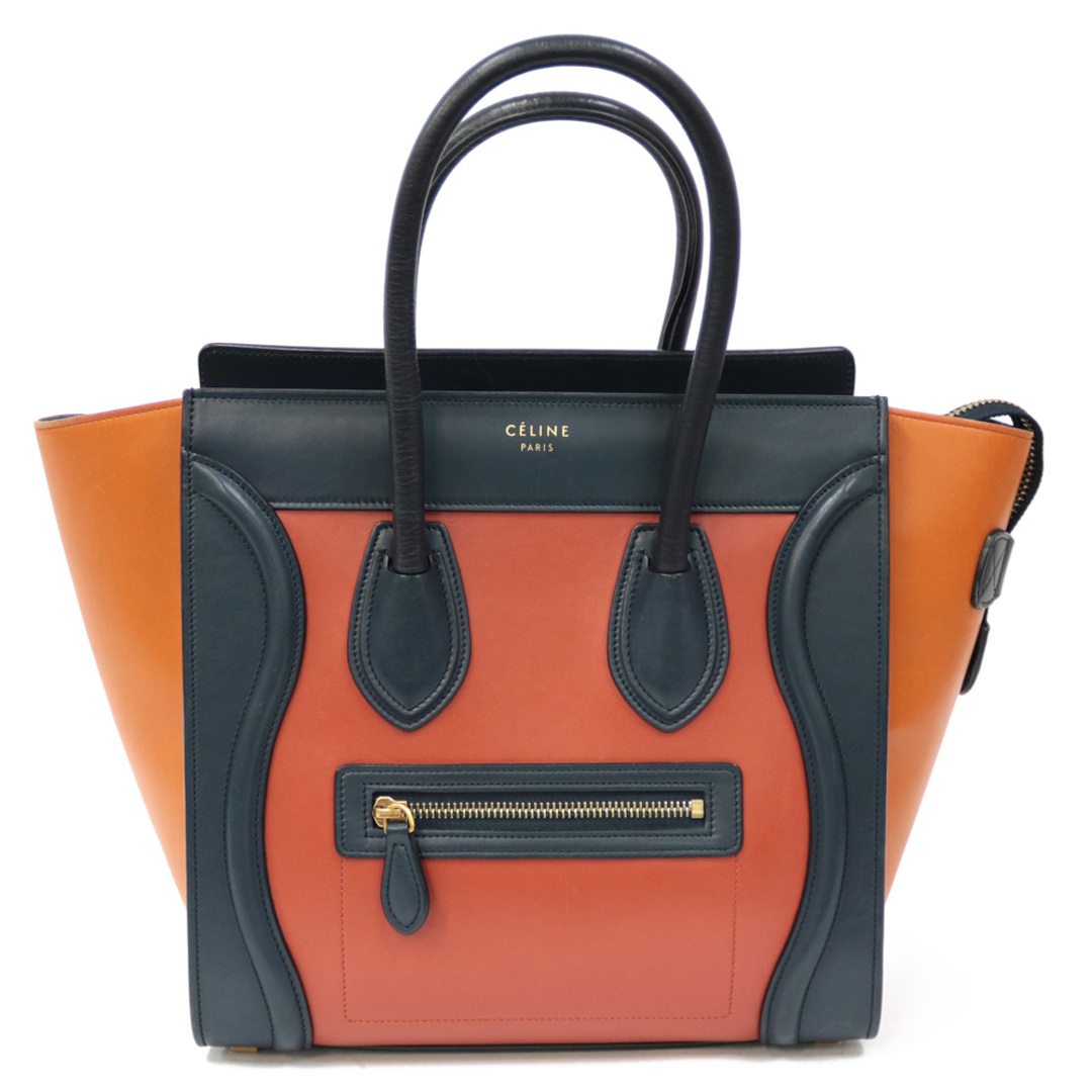 celine(セリーヌ)の【限界値下げ祭】     セリーヌ CELINE ハンドバッグ オレンジ レディース 中古 レディースのバッグ(ハンドバッグ)の商品写真