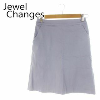 ジュエルチェンジズ(Jewel Changes)のジュエルチェンジズ タイトスカート ミニ丈 36 青 210625YH10A(ミニスカート)