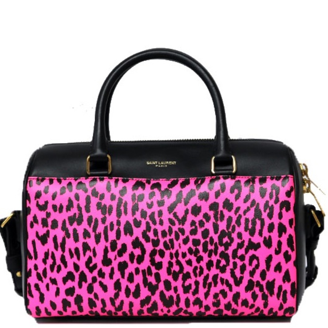 サンローランパリ SAINT LAURENT PARIS ダッフル ショルダーバッグ レディース 中古