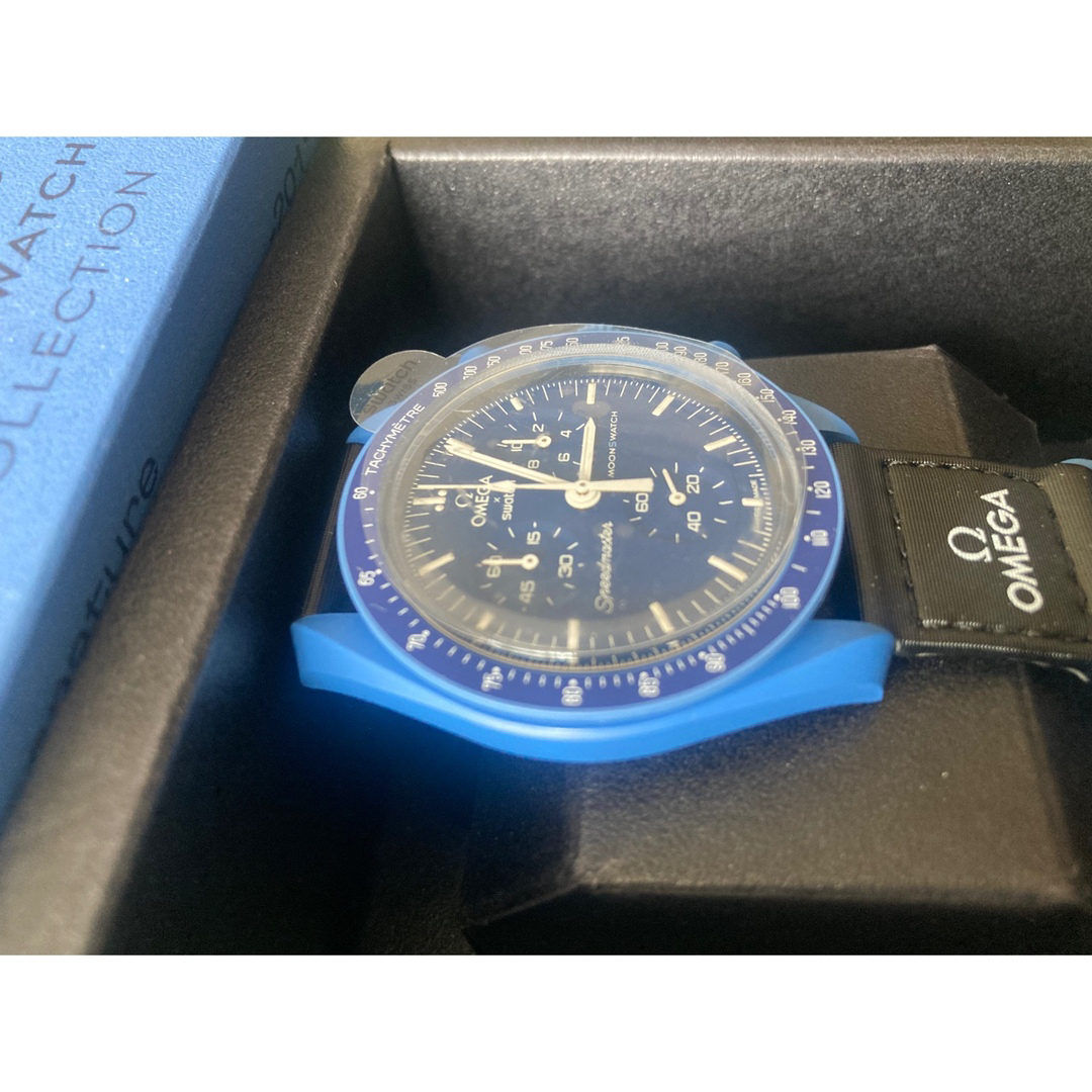swatch(スウォッチ)の【新品・未使用】Swatch×Omega Mission to Neptune メンズの時計(腕時計(アナログ))の商品写真