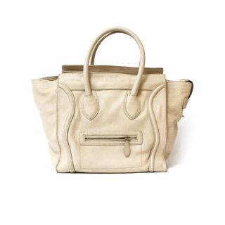 セリーヌ(celine)の【限界値下げ祭】     セリーヌ CELINE ラゲージ ショルダーバッグ ベージュ レディース 中古(ショルダーバッグ)