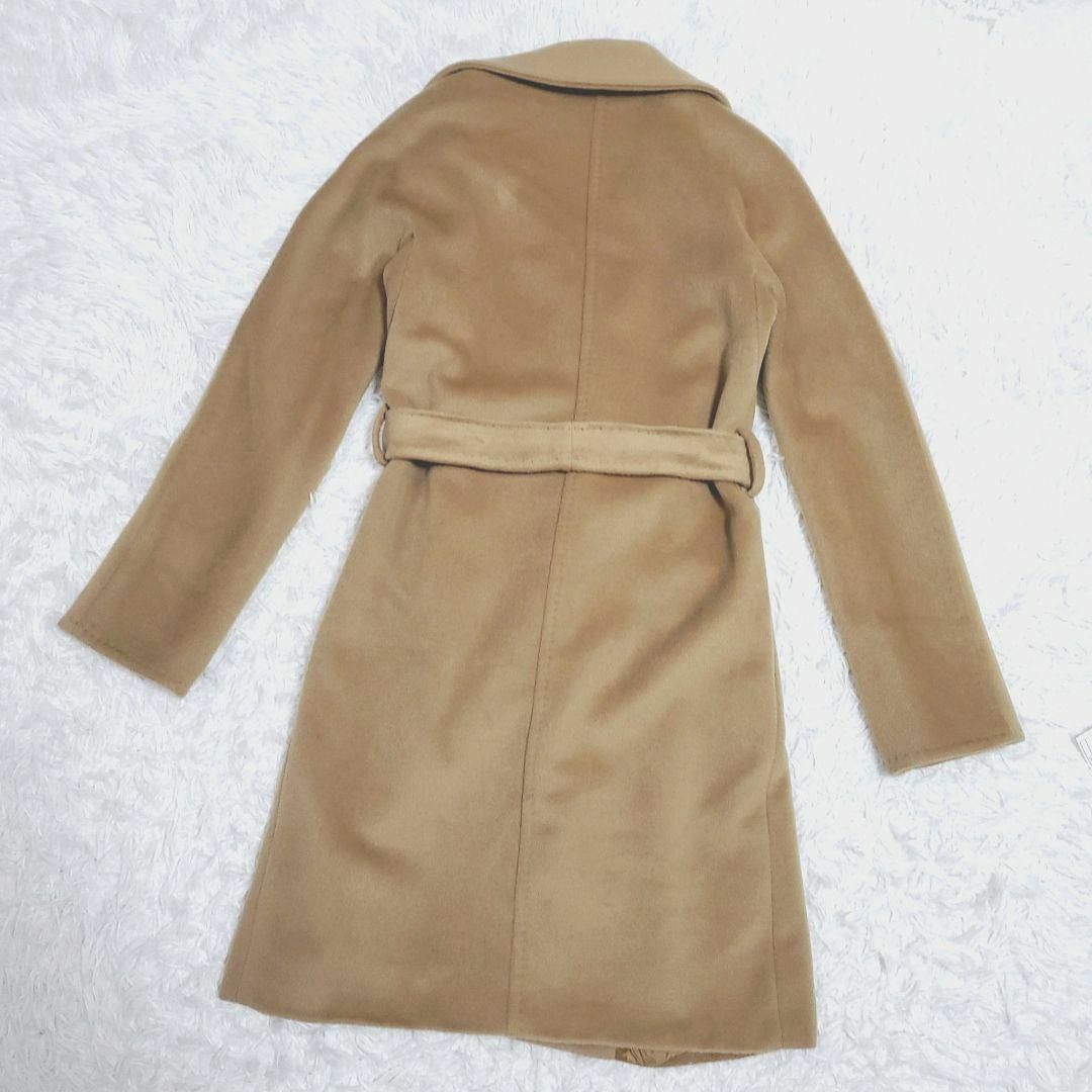 Max Mara(マックスマーラ)の極美品 XL マックスマーラ カシミア トレンチコート マヌエラ 茶 ベルテッド レディースのジャケット/アウター(ロングコート)の商品写真