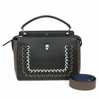 フェンディ(FENDI)の【限界値下げ祭】     フェンディ FENDI ドットコム ショルダーバッグ ブラック レディース 中古(ショルダーバッグ)