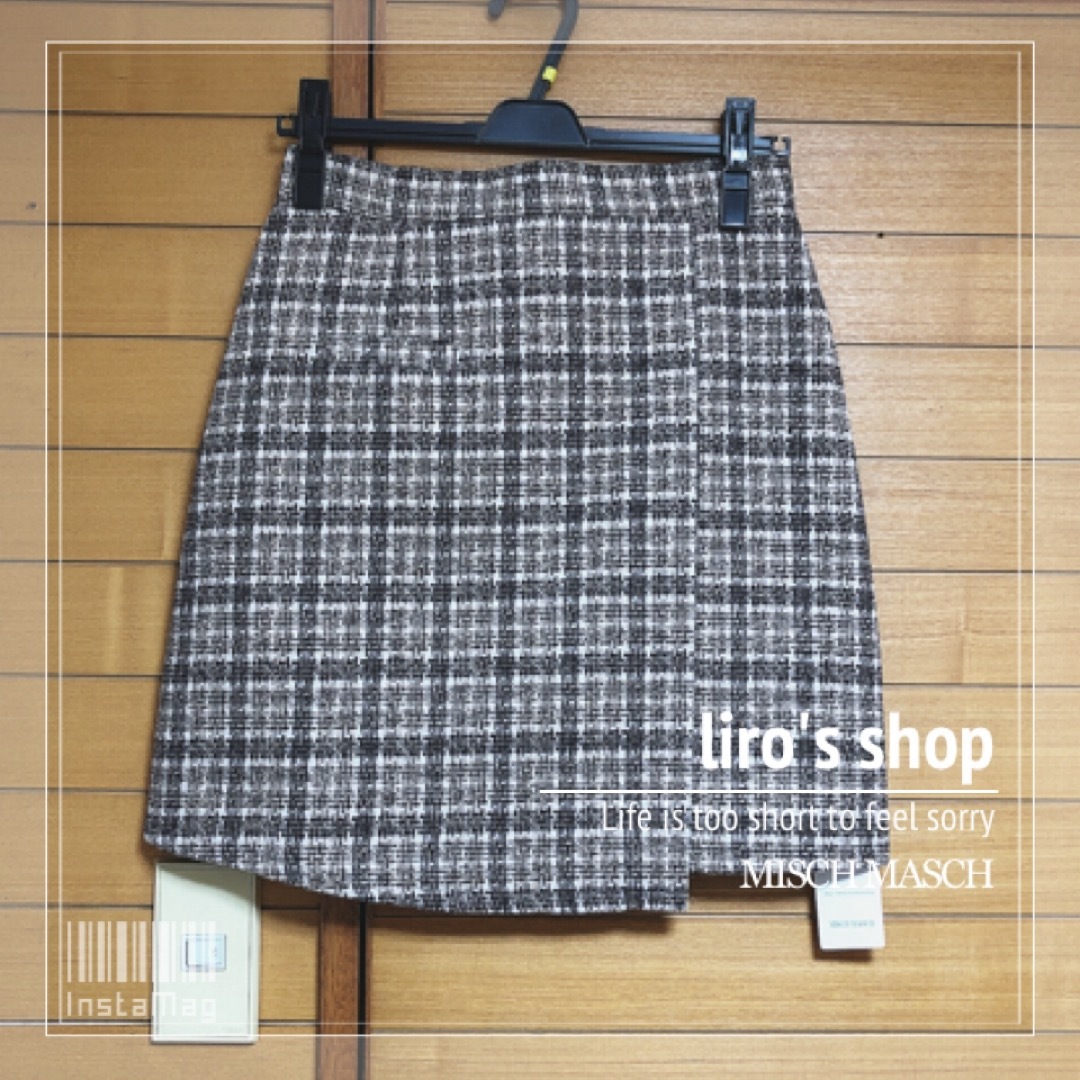 MISCH MASCH(ミッシュマッシュ)のMISCH MASCH♡ 台形チェックスカート レディースのスカート(ミニスカート)の商品写真