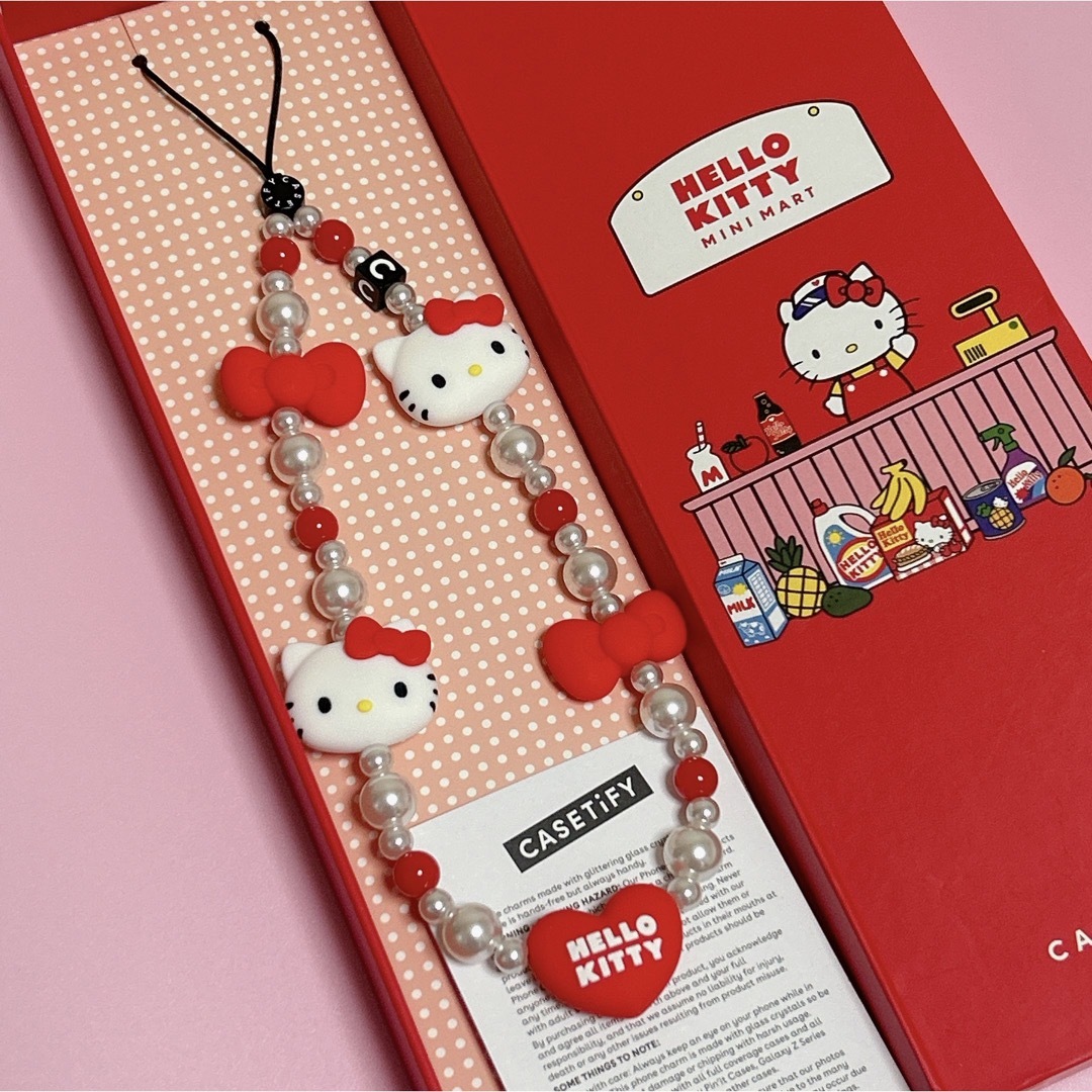 エンタメ/ホビー【完売品】CASETiFY Hello Kitty Phone Charm