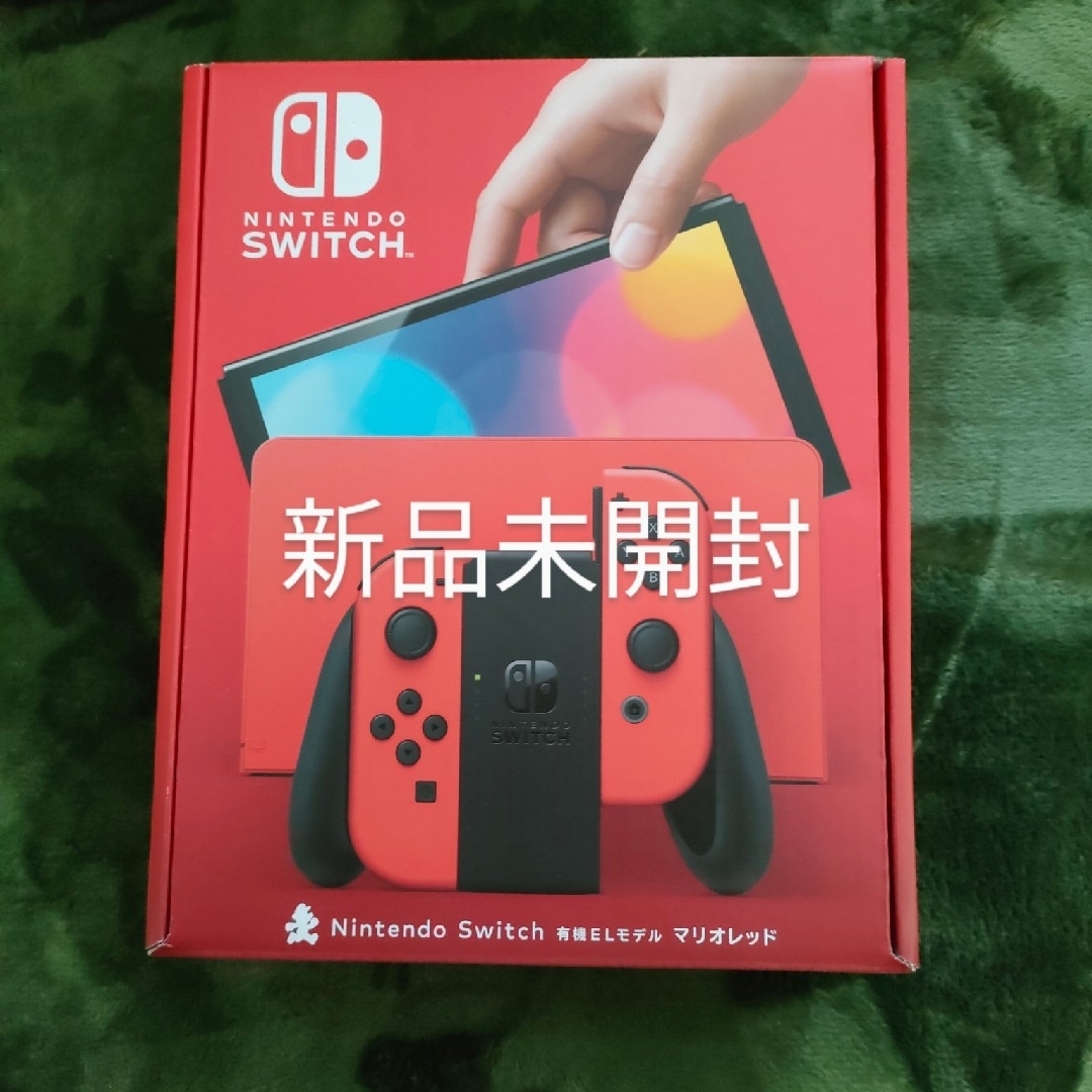 Nintendo Switch（有機ELモデル）本体  マリオレッド家庭用ゲーム機本体