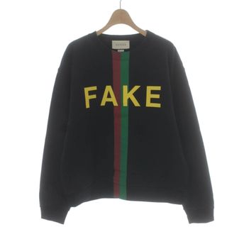 グッチ(Gucci)のGUCCI 20AW Fake/Not Print Sweatshirt(その他)