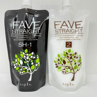 ナプラ(NAPUR)のナプラ フェーヴ ストレート SH 1剤 400g 2剤 400g 縮毛矯正(ヘアケア)