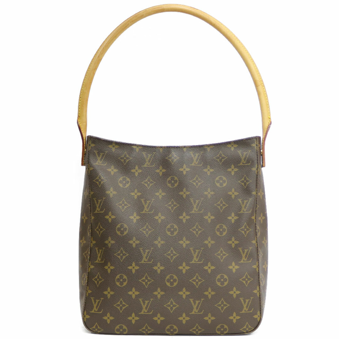 【限界値下げ祭】   ルイヴィトン LOUIS VUITTON ルーピングGM モノグラム ショルダーバッグ ブラウン ユニセックスルーピングGM型番