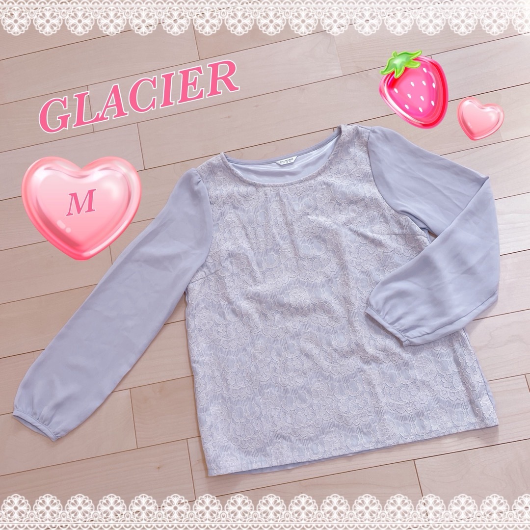 GLACIER(グラシア)のラベンダー トップス レディースのトップス(シャツ/ブラウス(長袖/七分))の商品写真