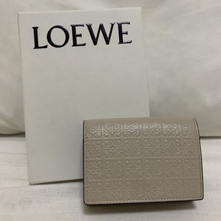 ロエベ(LOEWE)の最終値下　正規品美品　ロエベ　三つ折り財布(財布)