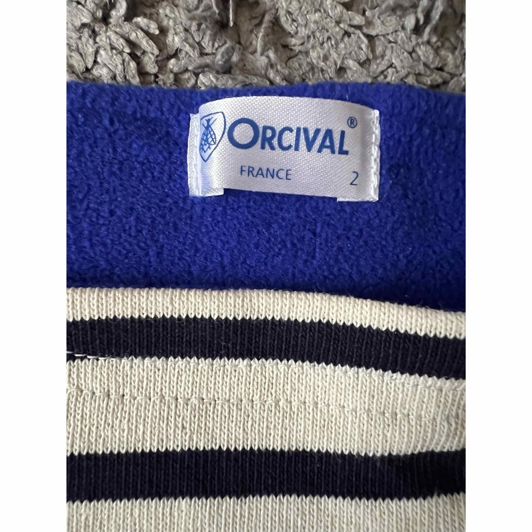 ORCIVAL(オーシバル)の【ORCIVAL】サイズ2 裏フリース バスクシャツ  BEAMS オーシバル レディースのトップス(カットソー(長袖/七分))の商品写真