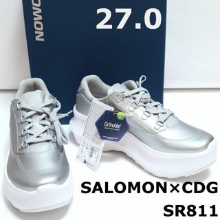 コムデギャルソン(COMME des GARCONS)の新品 コムデギャルソン サロモン スニーカー プラットフォーム 厚底 SR811(スニーカー)