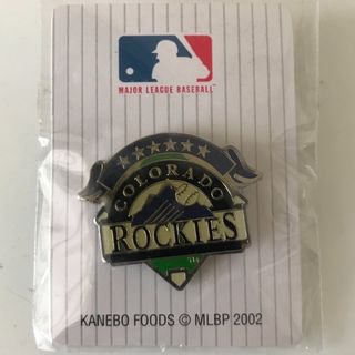 メジャーリーグベースボール(MLB)のMLB ピンバッジ コロラド ロッキーズ 未開封 2002年 (記念品/関連グッズ)