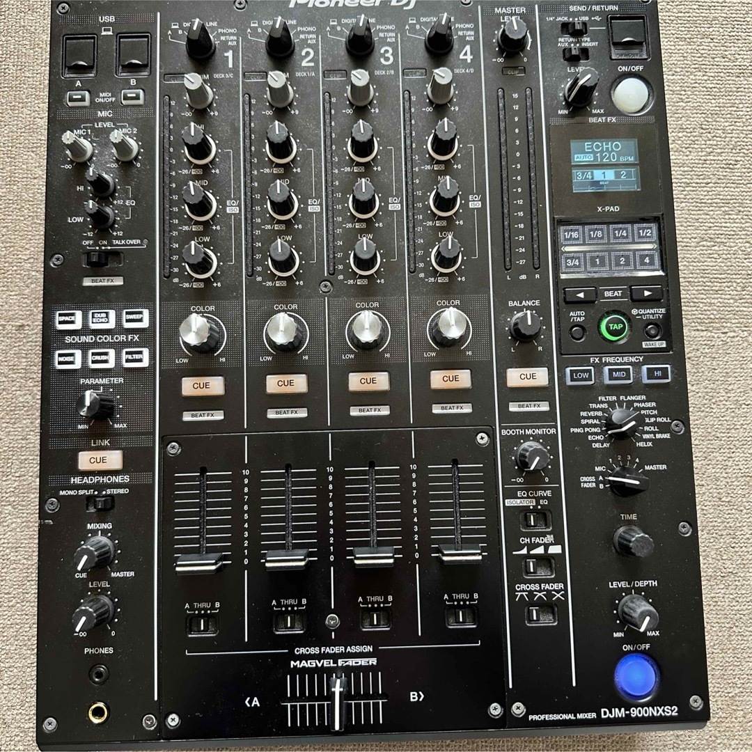 Pioneer(パイオニア)のDJM900NXS2 PioneerDJ DJミキサー 楽器のDJ機器(DJミキサー)の商品写真