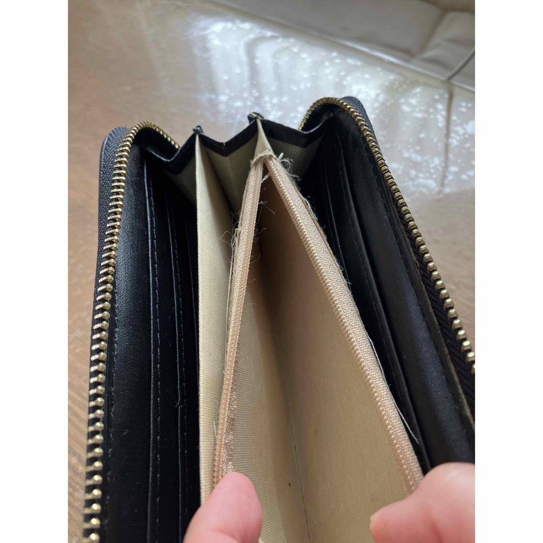 黒の長財布 レディースのファッション小物(財布)の商品写真