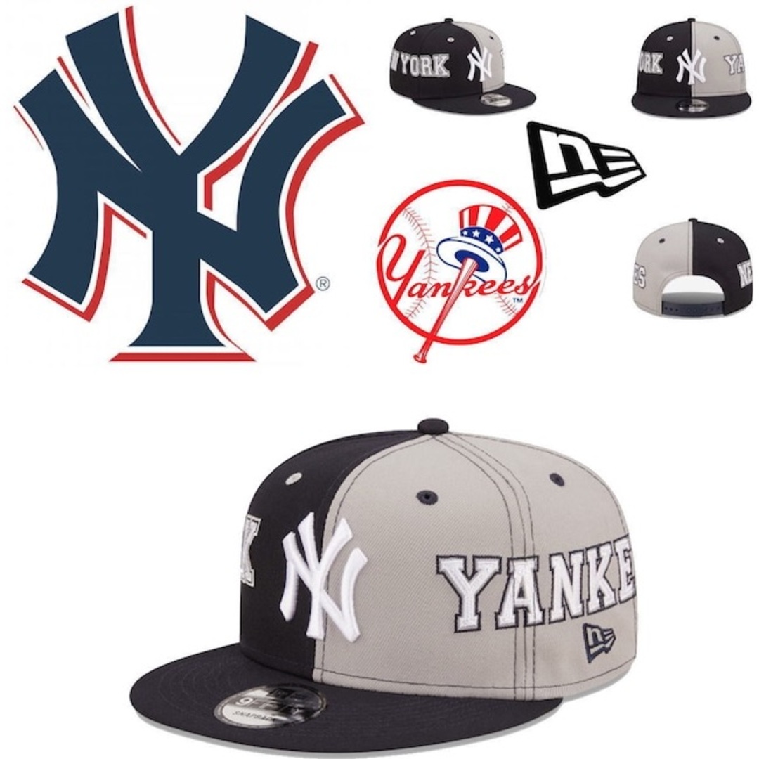 NEW ERA - ニューエラ　ニューヨーク　ヤンキース　ツートンカラー　スナップバックキャ