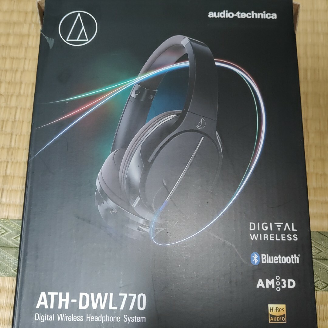 ATH-DWL770 audio-technica ワイヤレス　ヘッドホダイナミック型プラグ形状