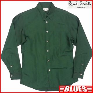 ポールスミス(Paul Smith)の日本製 Paul Smith ポールスミス シャツ M メンズ 緑 TY2905(シャツ)