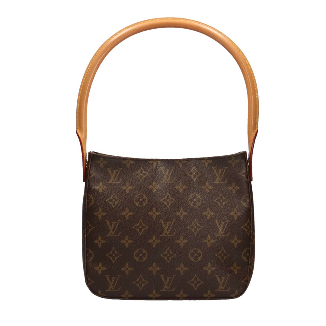 ルイヴィトン LOUIS VUITTON ルーピングMM モノグラム ショルダーバッグ モノグラムキャンバス ブラウン レディースハンドルストラップ