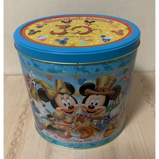 ディズニー(Disney)のディズニー　30周年　チョコレートクランチ　空缶(キャラクターグッズ)
