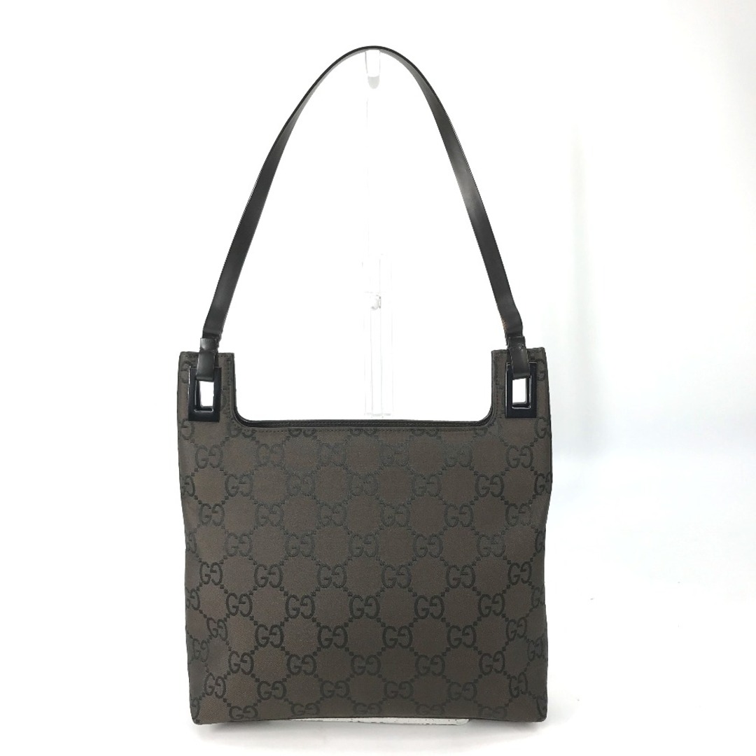 Gucci(グッチ)のグッチ GUCCI 001.3099 GG ハンドバッグ カバン ショルダーバッグ 肩掛け トートバッグ ナイロン/レザー ブラウン レディースのバッグ(トートバッグ)の商品写真