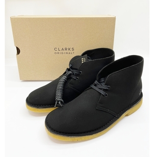 クラークス(Clarks)の◆◆CLARKS クラークス 靴 デザートブーツ 24.5cm スエード ブラック(ブーツ)