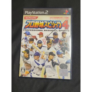 プレイステーション2(PlayStation2)のプロ野球スピリッツ4 PS2　プレステ2 レトロゲーム(家庭用ゲームソフト)