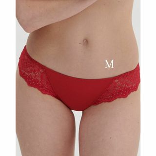 シモーヌペレール(Simone Perele)のM☆Simone Perele　シモーヌ ペレール　フランス高級ショーツ　赤(ショーツ)