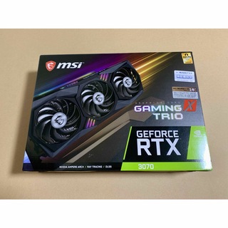 MSI GeForce RTX3070 Gaming X TRIO 非LHR(PCパーツ)