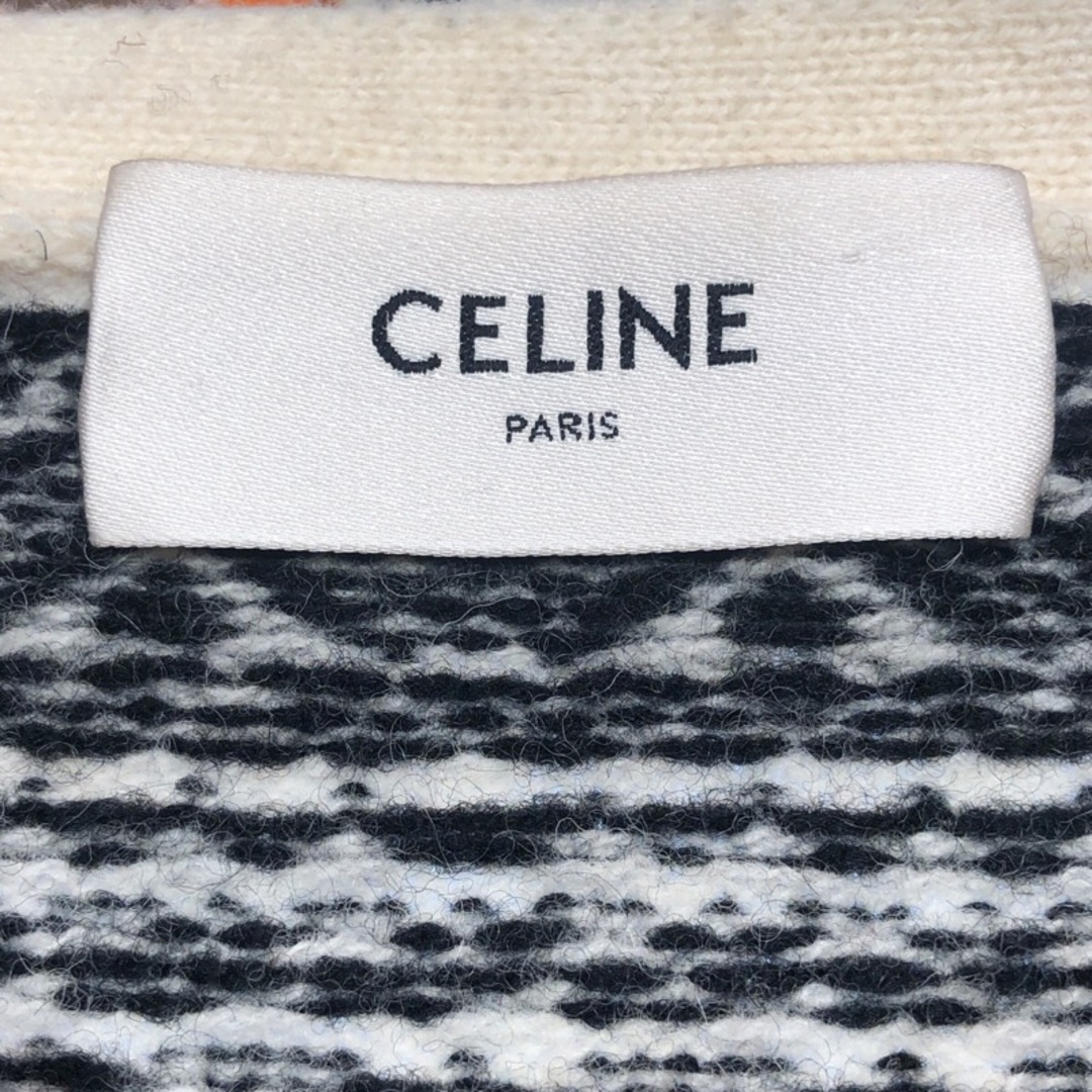 celine(セリーヌ)の　セリーヌ CELINE フェアアイル ルーズカーディガン 2A08L715M ウール メンズ カーディガン メンズのトップス(カーディガン)の商品写真