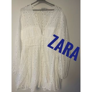 ザラ(ZARA)のZARA コットンブラウス(シャツ/ブラウス(長袖/七分))