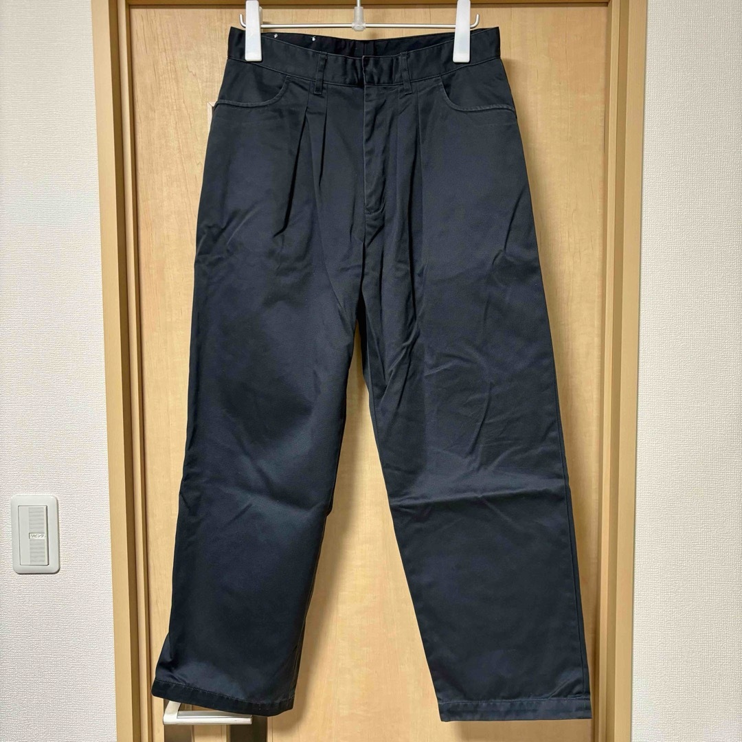 1LDK SELECT(ワンエルディーケーセレクト)のファーラー　farah two tuck wide  pants 32 メンズのパンツ(スラックス)の商品写真