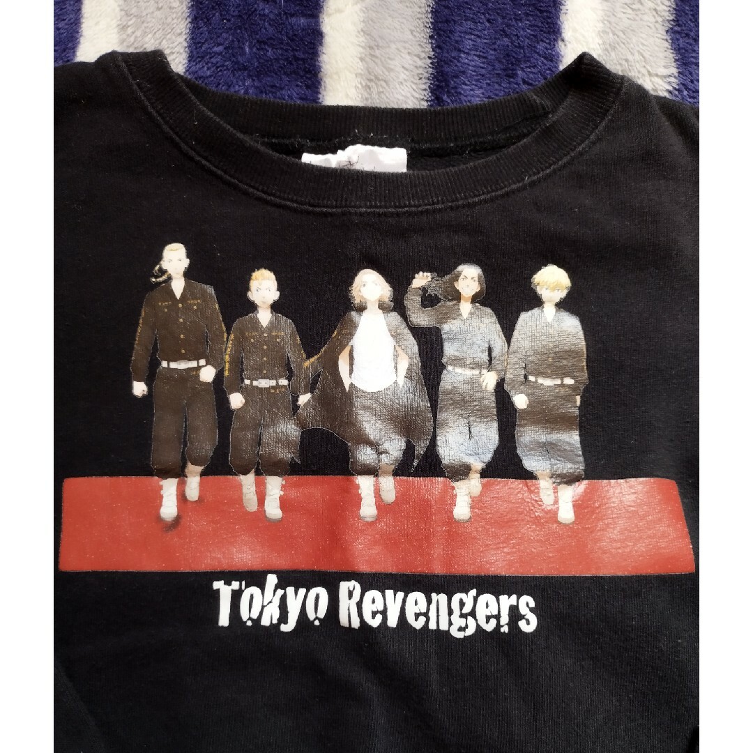 東京リベンジャーズ裏起毛トレーナー キッズ/ベビー/マタニティのキッズ服男の子用(90cm~)(Tシャツ/カットソー)の商品写真