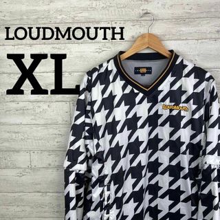 Loudmouth - 美品　LOUDMOUTH ラウドマウス　ロゴ刺繍 千鳥格子柄 2way 　LL