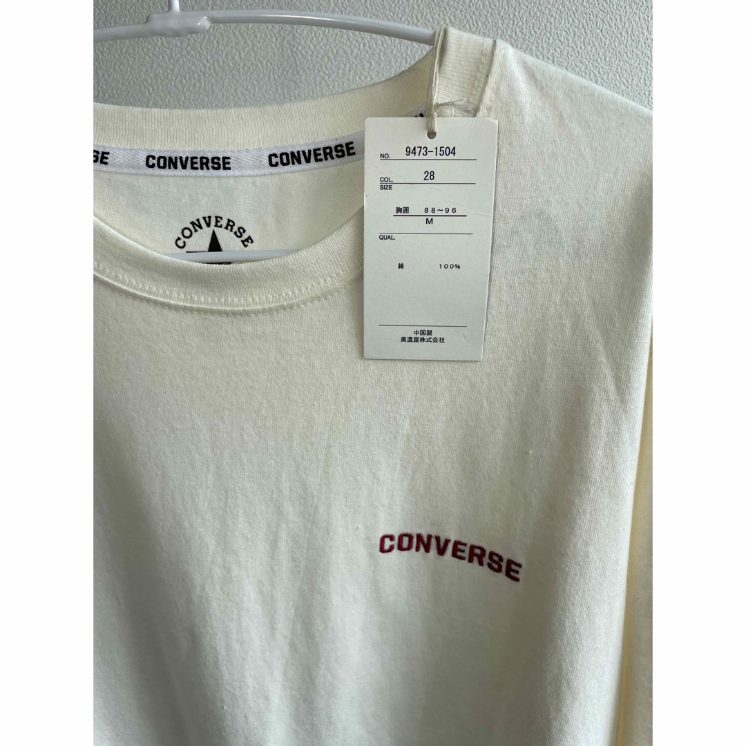 CONVERSE(コンバース)の【コンバース/新品未使用品】ロンT  ユニセックス レディースのトップス(Tシャツ(長袖/七分))の商品写真