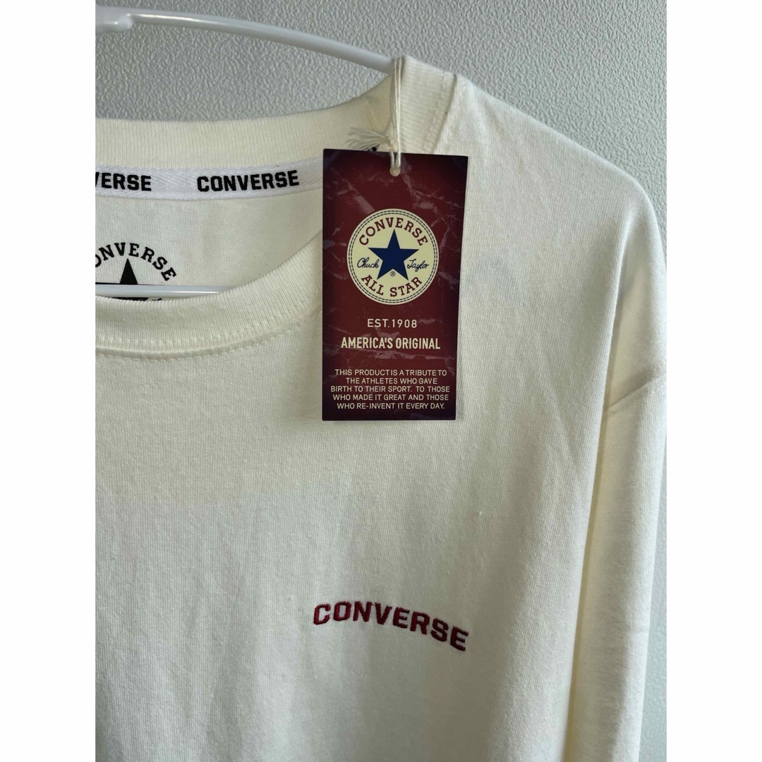 CONVERSE(コンバース)の【コンバース/新品未使用品】ロンT  ユニセックス レディースのトップス(Tシャツ(長袖/七分))の商品写真