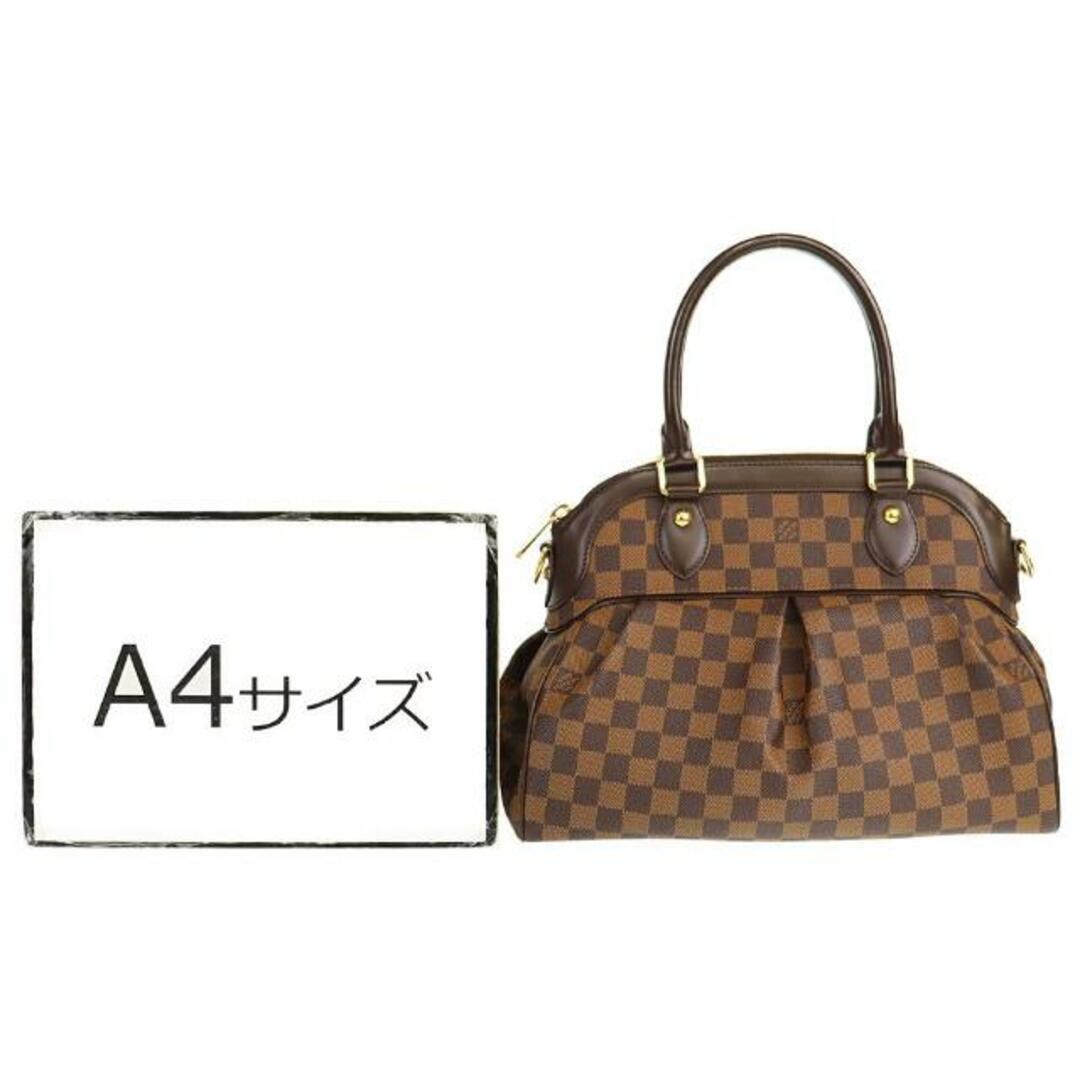 ルイヴィトン LOUIS VUITTON トレヴィPM N51997 ダミエ 2WAYバッグ ショルダーバッグ ダミエキャンバス エベヌ ブラウン約385cmショルダー最長