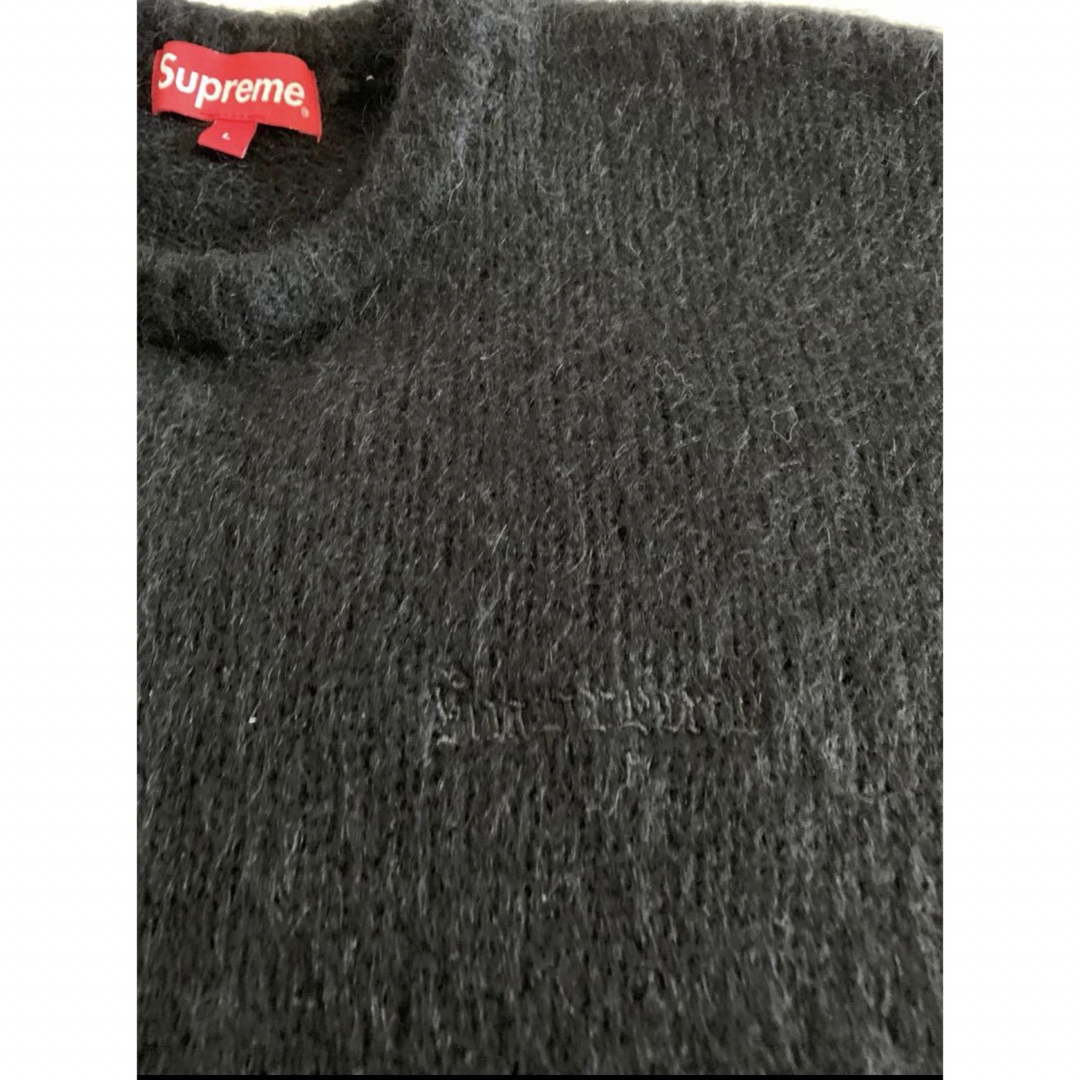 野村訓市着用　Supreme Mohair sweater M Black