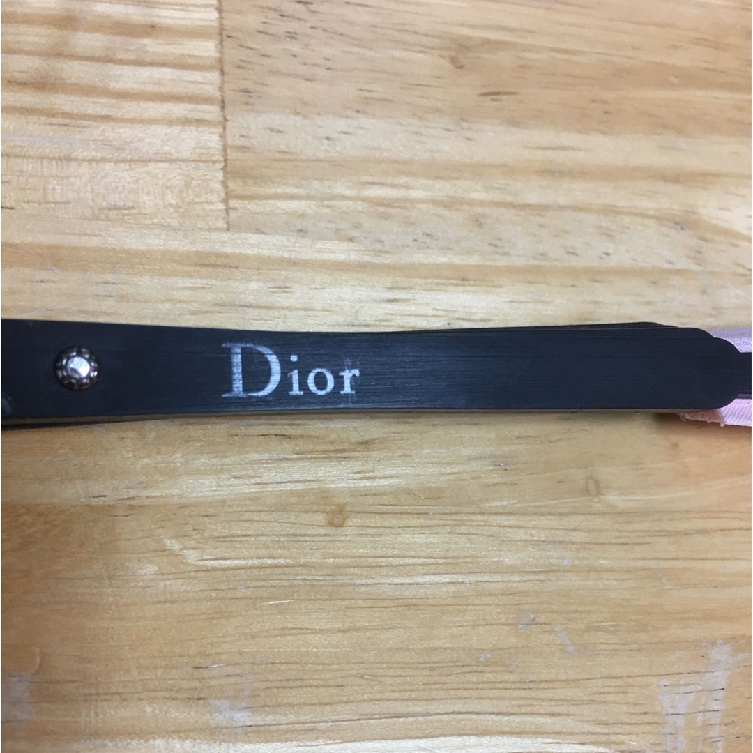 Christian Dior(クリスチャンディオール)のクリスチャンディオール　ミスディオール　ブルーミングブーケ　扇子 エンタメ/ホビーのコレクション(ノベルティグッズ)の商品写真