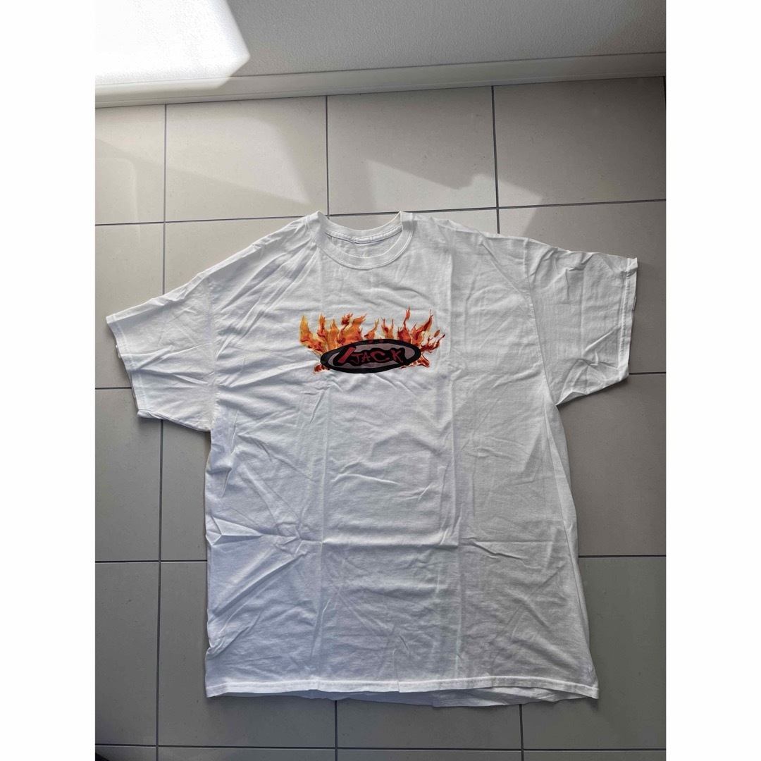 トラヴィススコット／travis scott Flame TシャツTシャツ/カットソー(半袖/袖なし)
